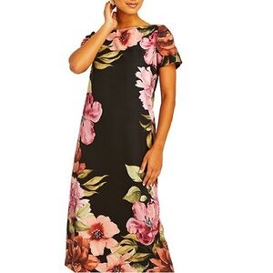 Mestiza NY Floral Black Dress